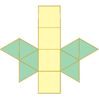 Elongated square dipyramid (J15)