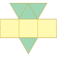 Elongated triangular pyramid (J7)