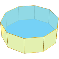 Decagonal prism